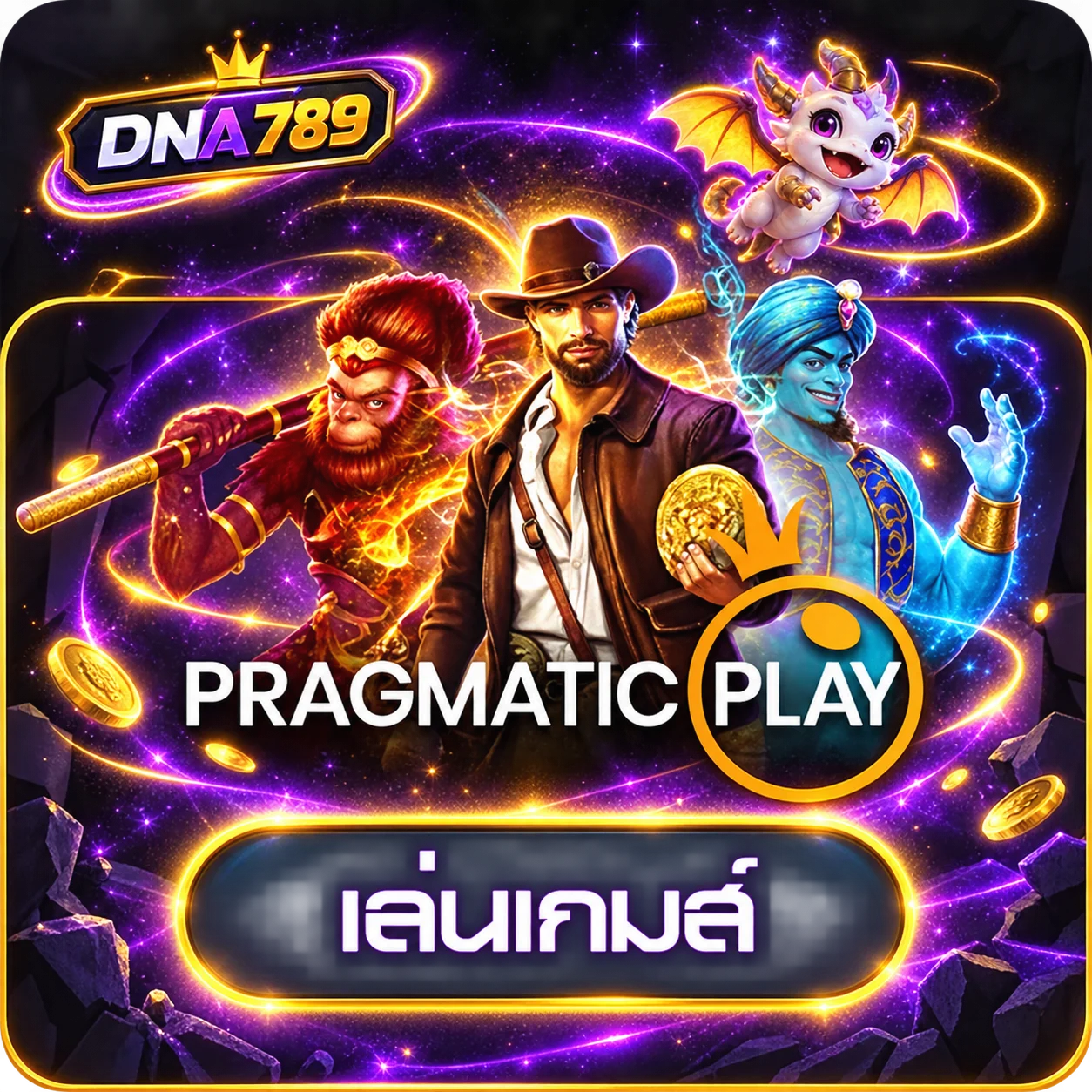 ตัวละครเกมสล็อต PG Soft สำหรับทดลองเล่น